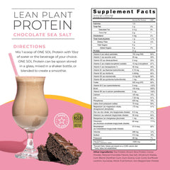 One Sol Lean Protein pour demonstrates quick shake capability after workouts.