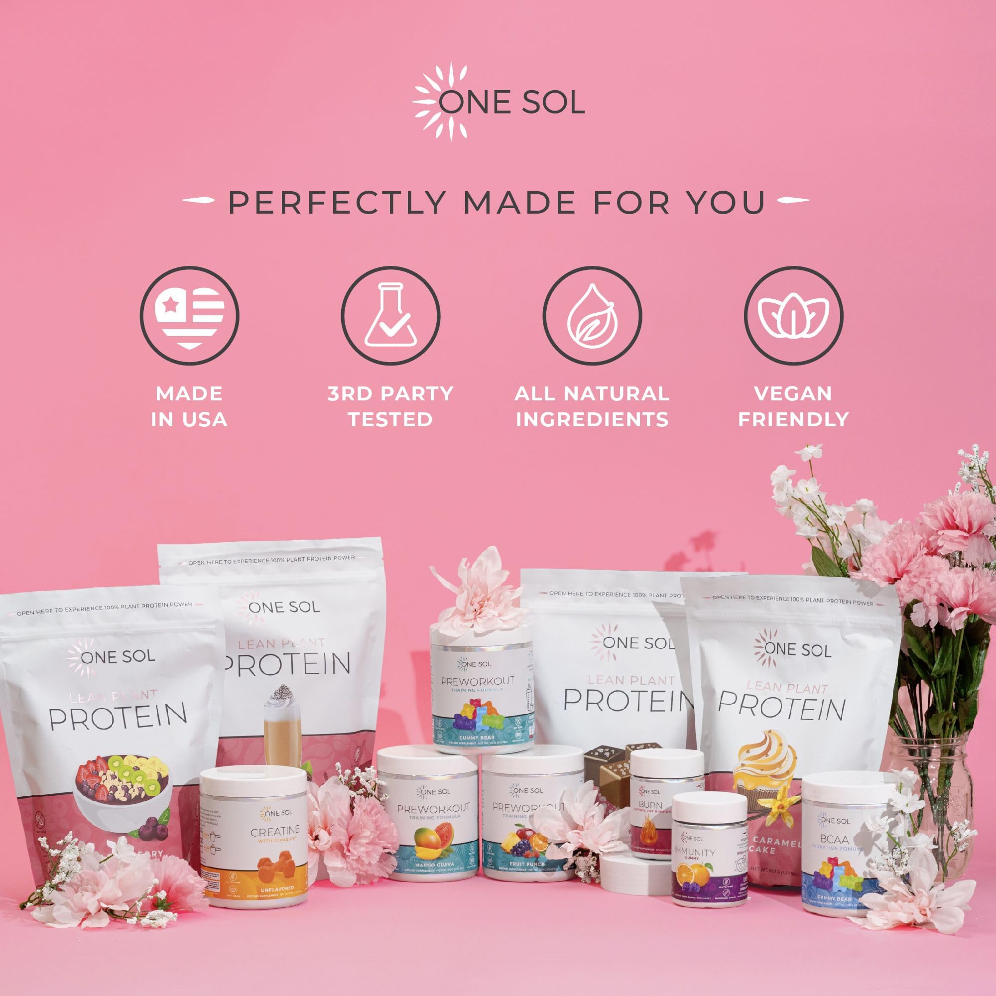 One Sol Lean Protein powder diet-friendly snack with meals