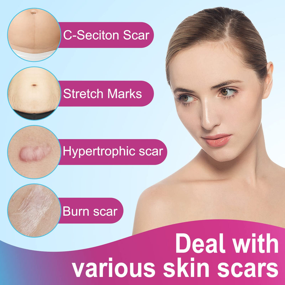 ONE1X silicone scar sheets closeup material, ultra-thin and gentle