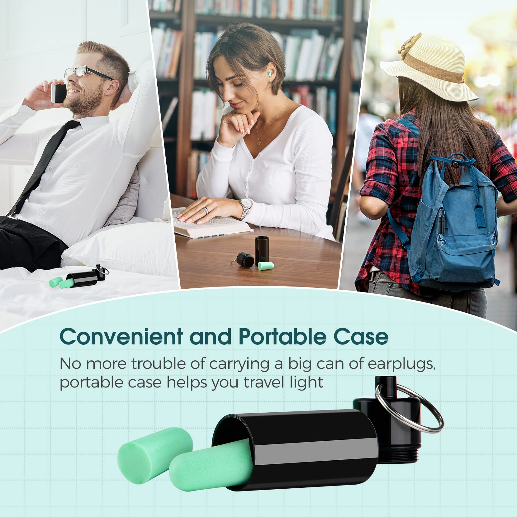 Onhear earplugs support sleep, study, work, and travel with reliable noise reduction.