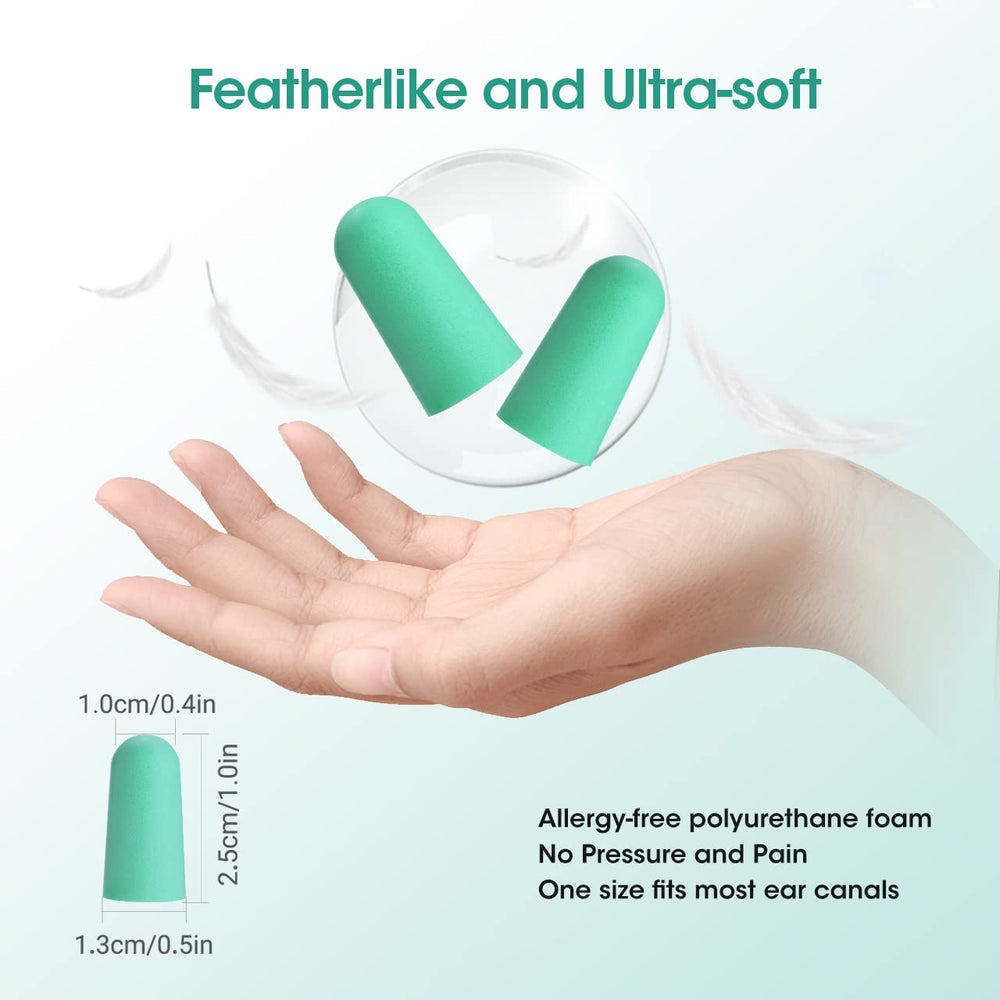 Onhear soft foam earplugs offer a comfortable fit for side sleepers.