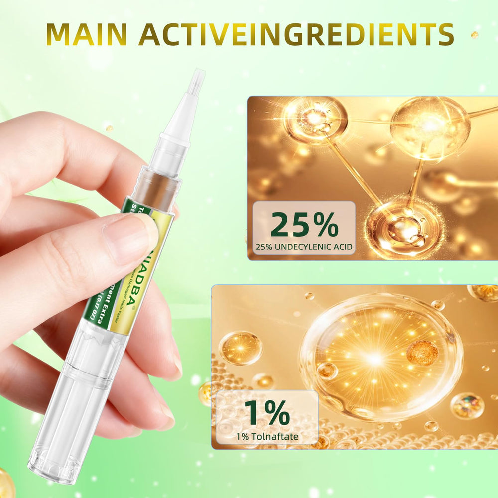 ONIADBA Toenail Fungus Pen supports repairing brittle nails.