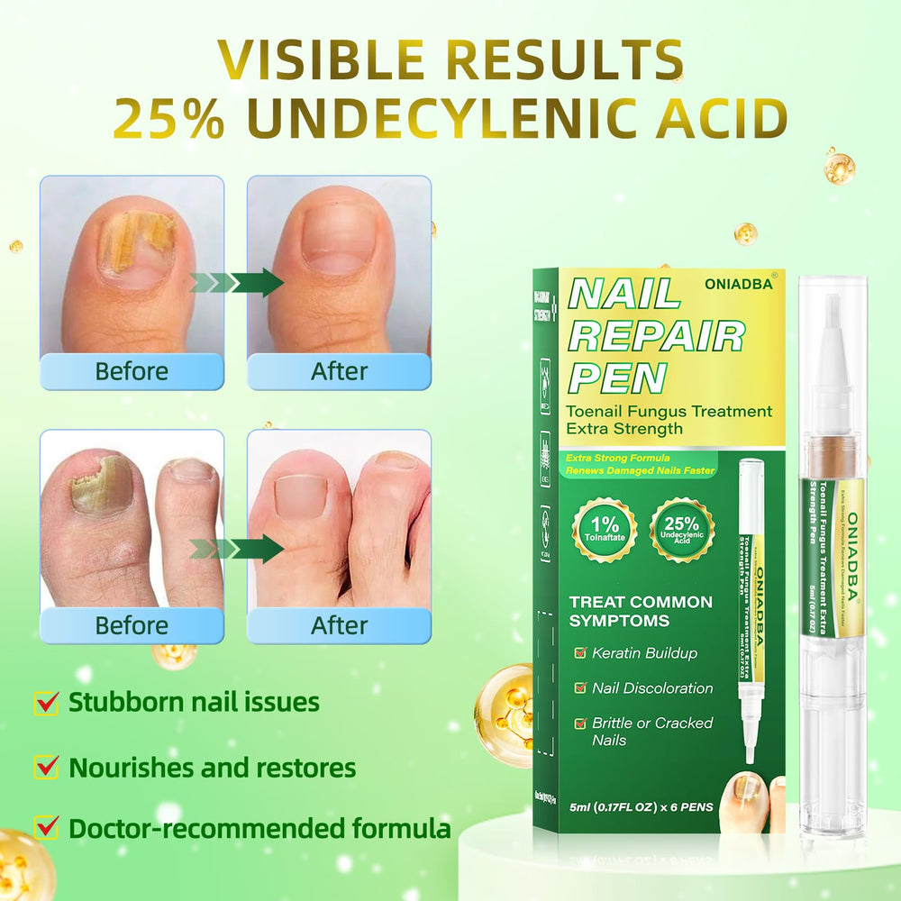 ONIADBA Toenail Fungus Pen is odor-free for daily use.