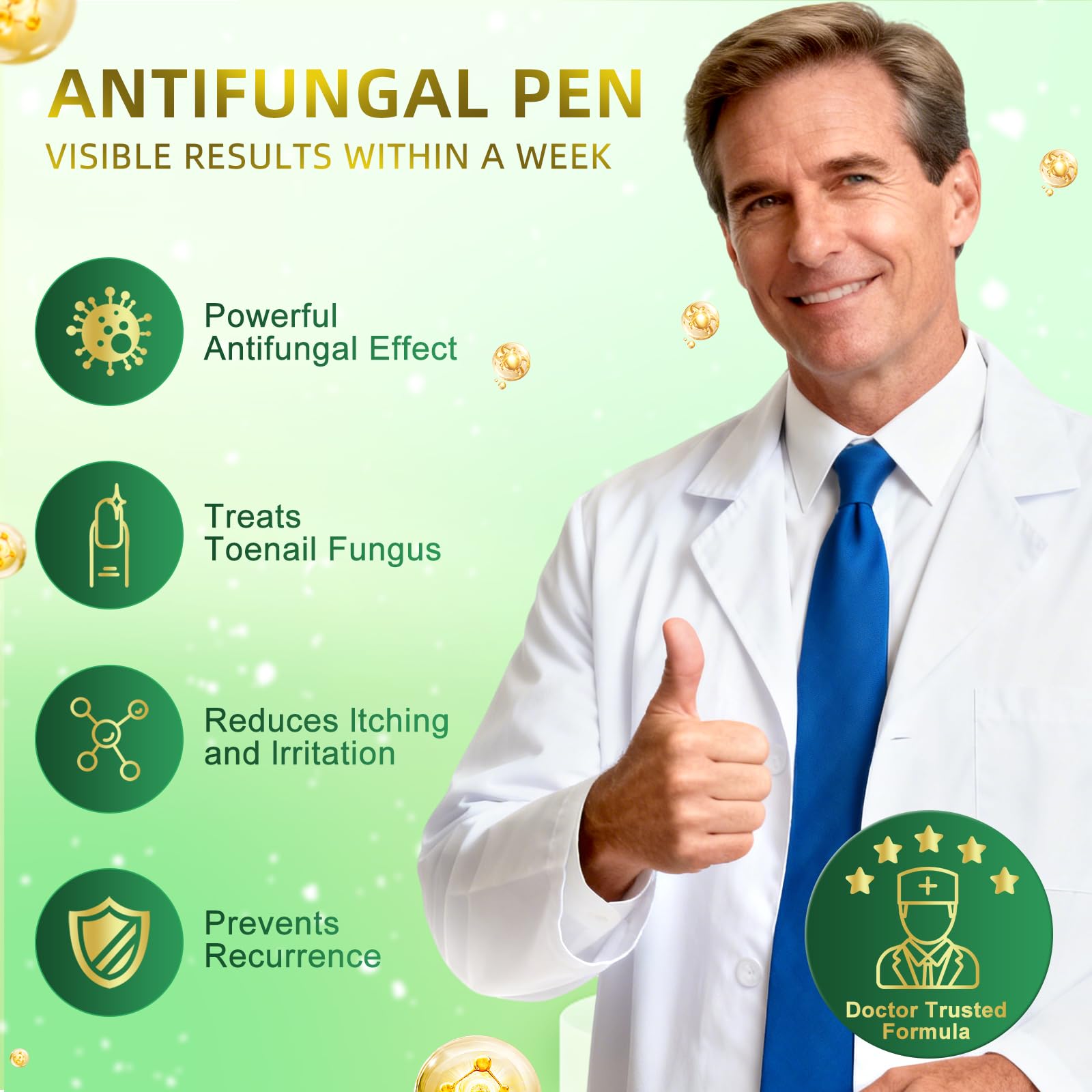 ONIADBA Toenail Fungus Pen protects surrounding skin during treatment.