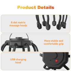 ONIYEA 360-degree kneading mimics finger massage for relaxation