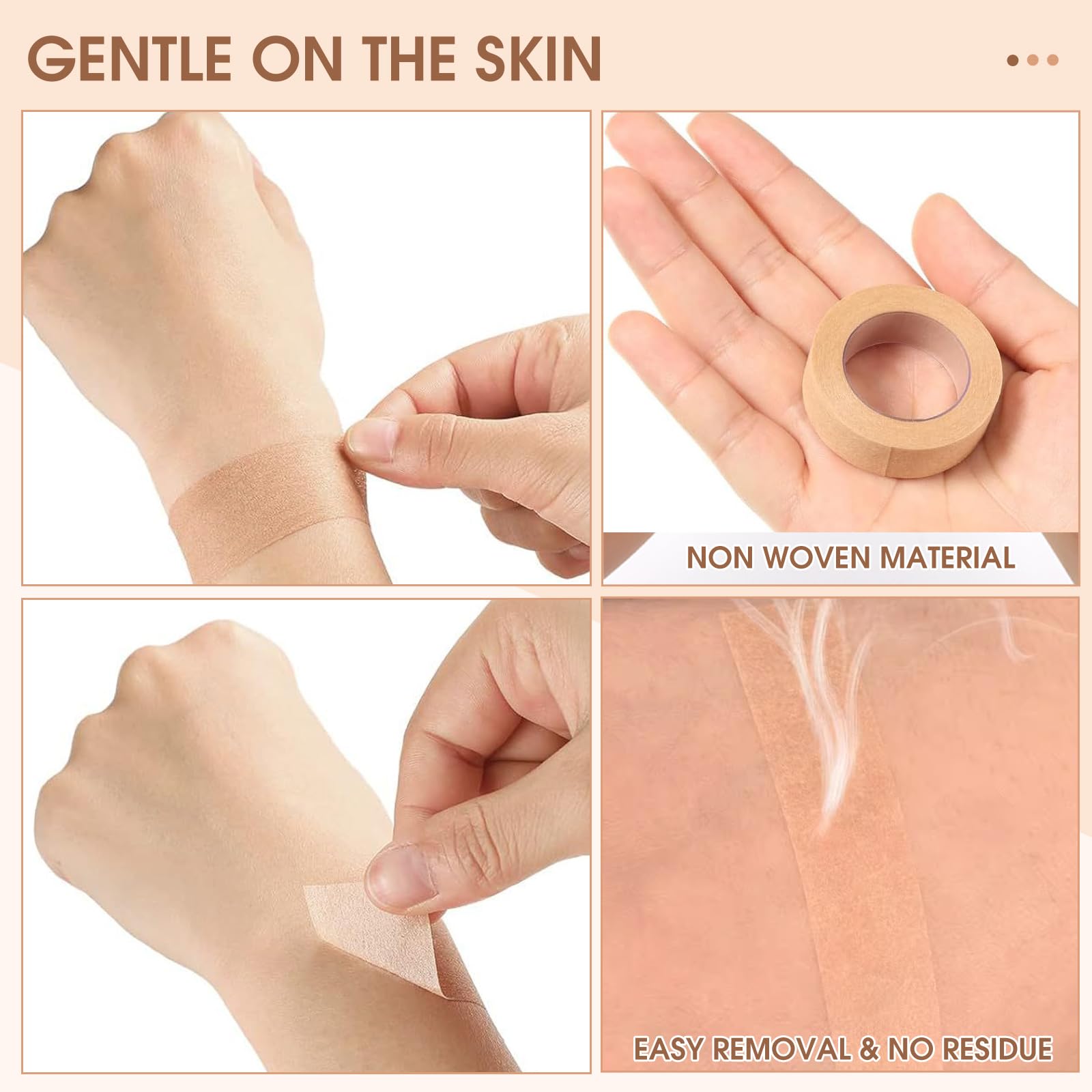 Only Romee nose tape removal closeup, gentle, residue-free removal.