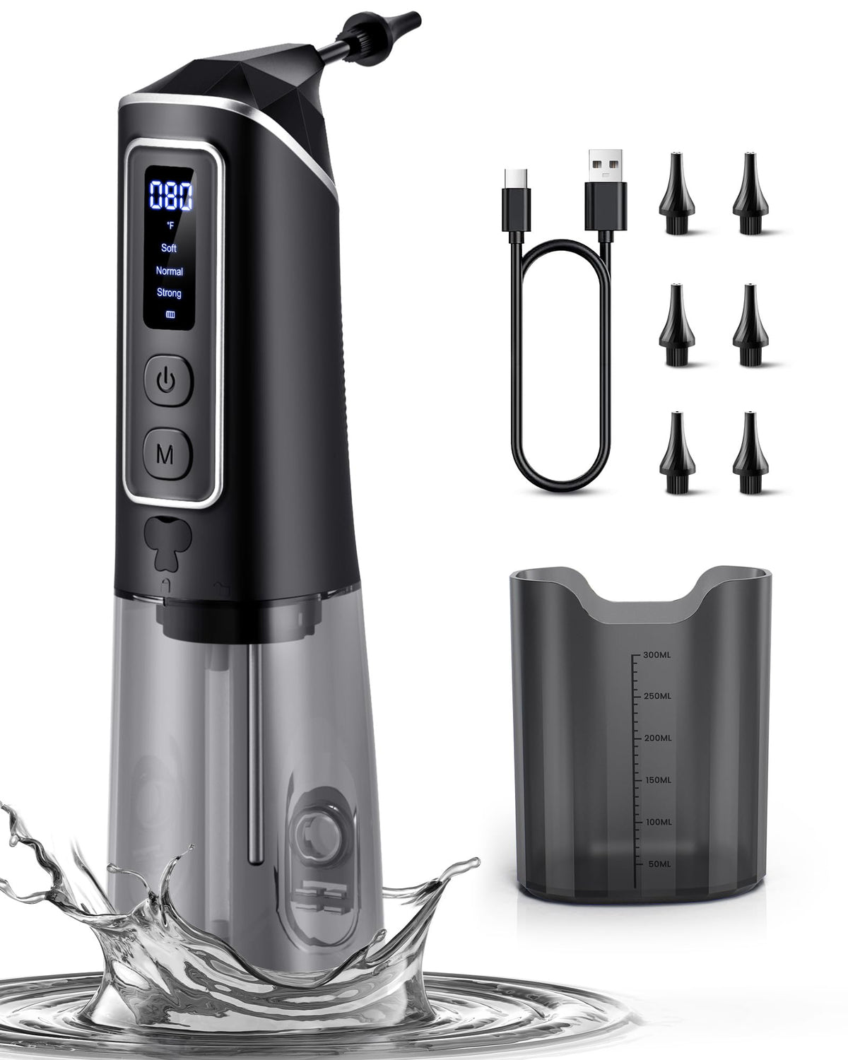 ONLYCARE ear wax removal kit main unit with ergonomic grip for easy handling.