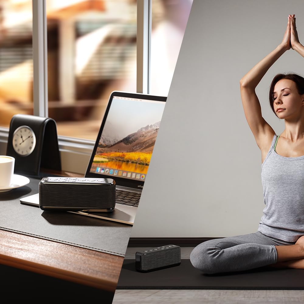 OnLyee ocean sound creates a calming ambience for focus.