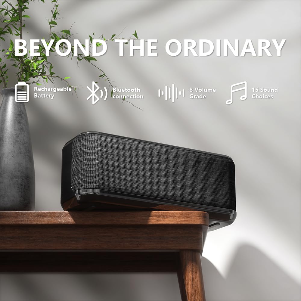 OnLyee white noise machine with rechargeable battery for portable calm.