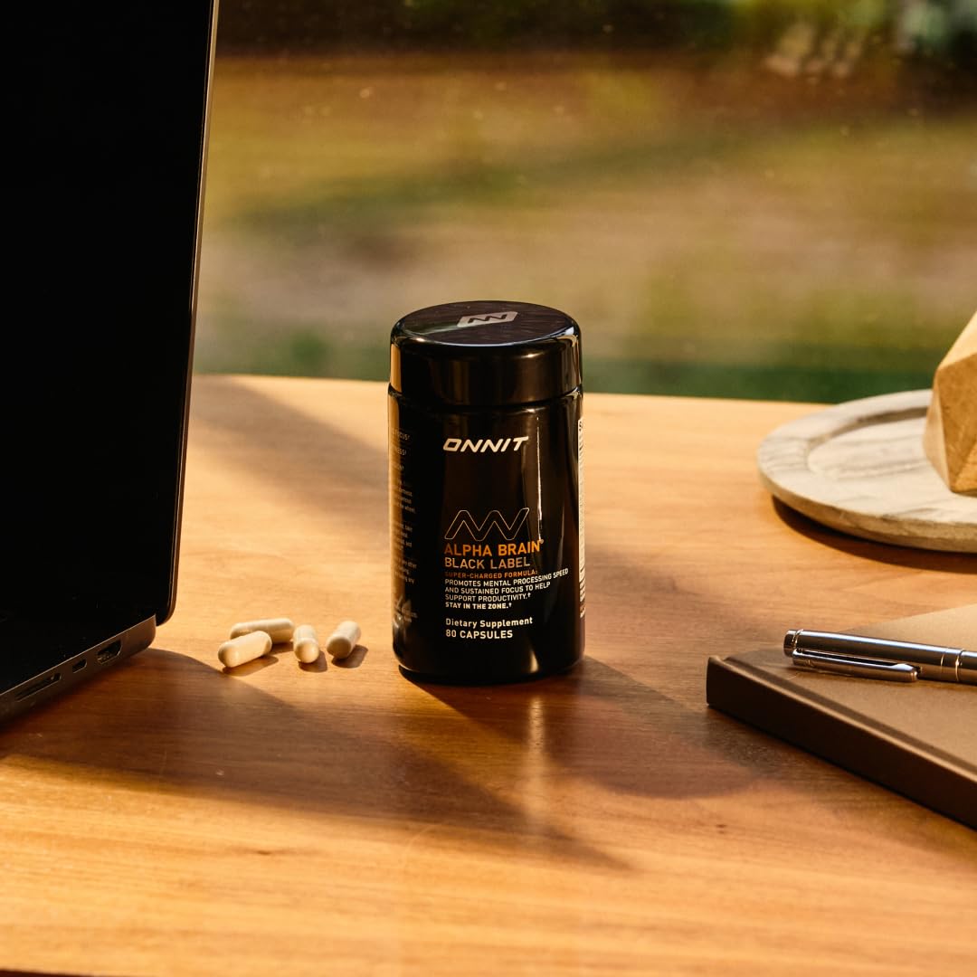 Ingredient close-up featuring Citicoline for cognitive support.
