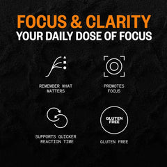 ONNIT Alpha Brain Neuro Gummies ingredients graphic signaling vegan omega-3 and lutein.