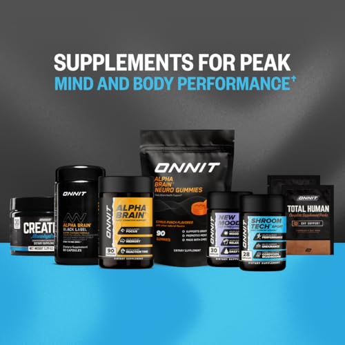 ONNIT Creatine Monohydrate box with Non-GMO testing badge for transparency.