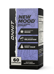 ONNIT New Mood bottle back view with label details for transparency.