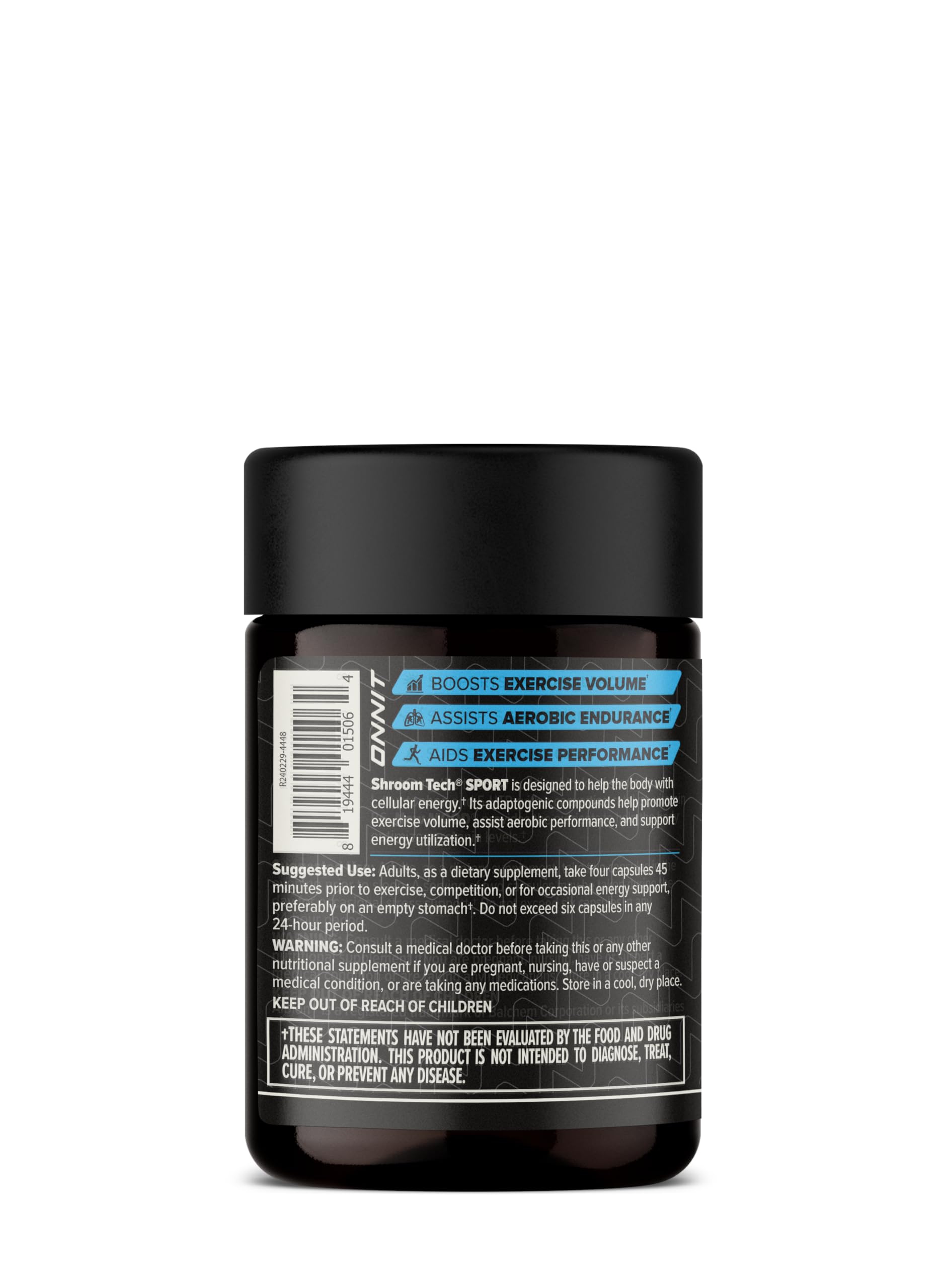 ONNIT Shroom Tech Sport capsules for cellular energy and endurance