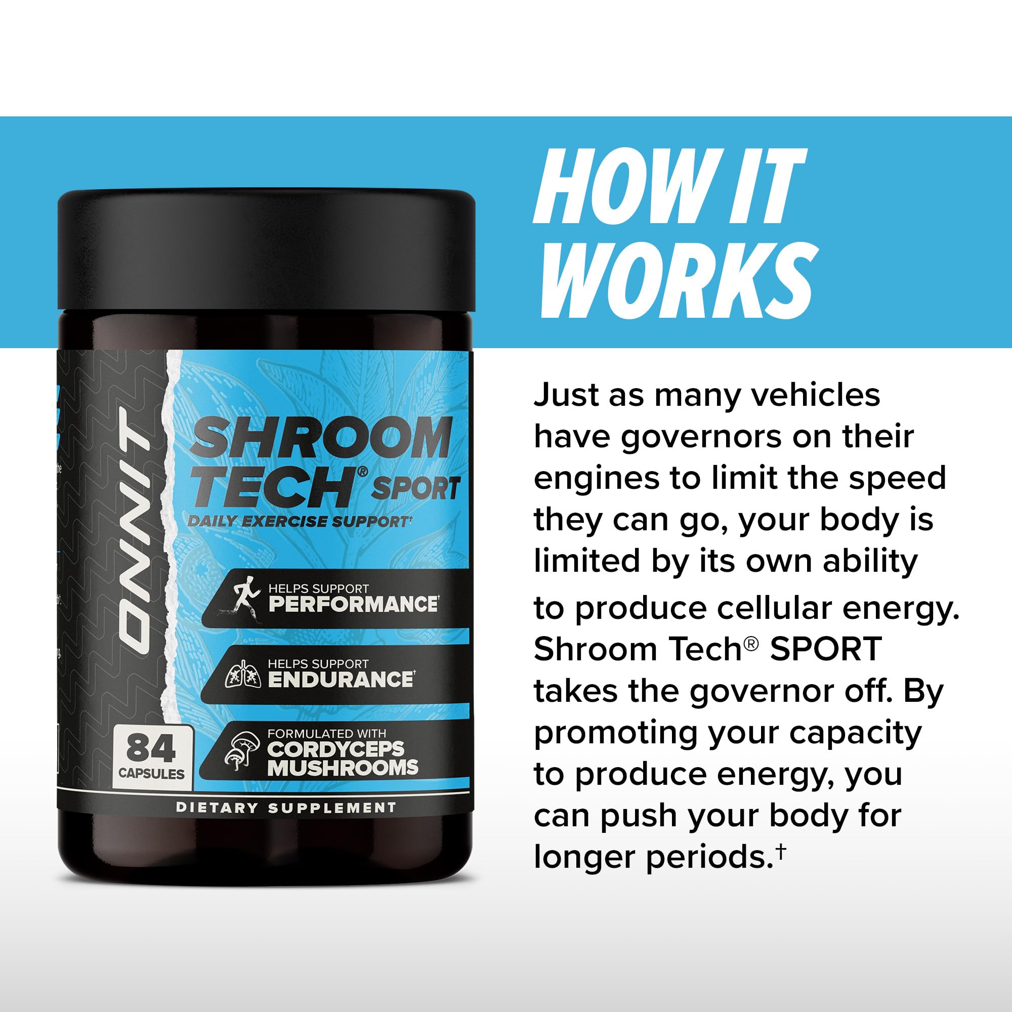 ONNIT Shroom Tech SPORT packaging seal indicating freshness