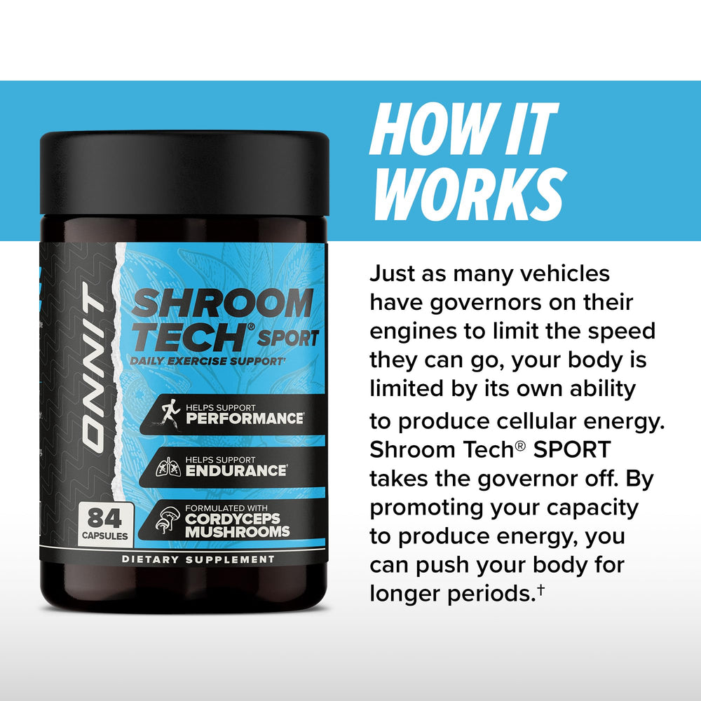 ONNIT Shroom Tech SPORT packaging seal indicating freshness