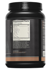 ONNIT whey isolate nutrition label close-up showing complete amino acids