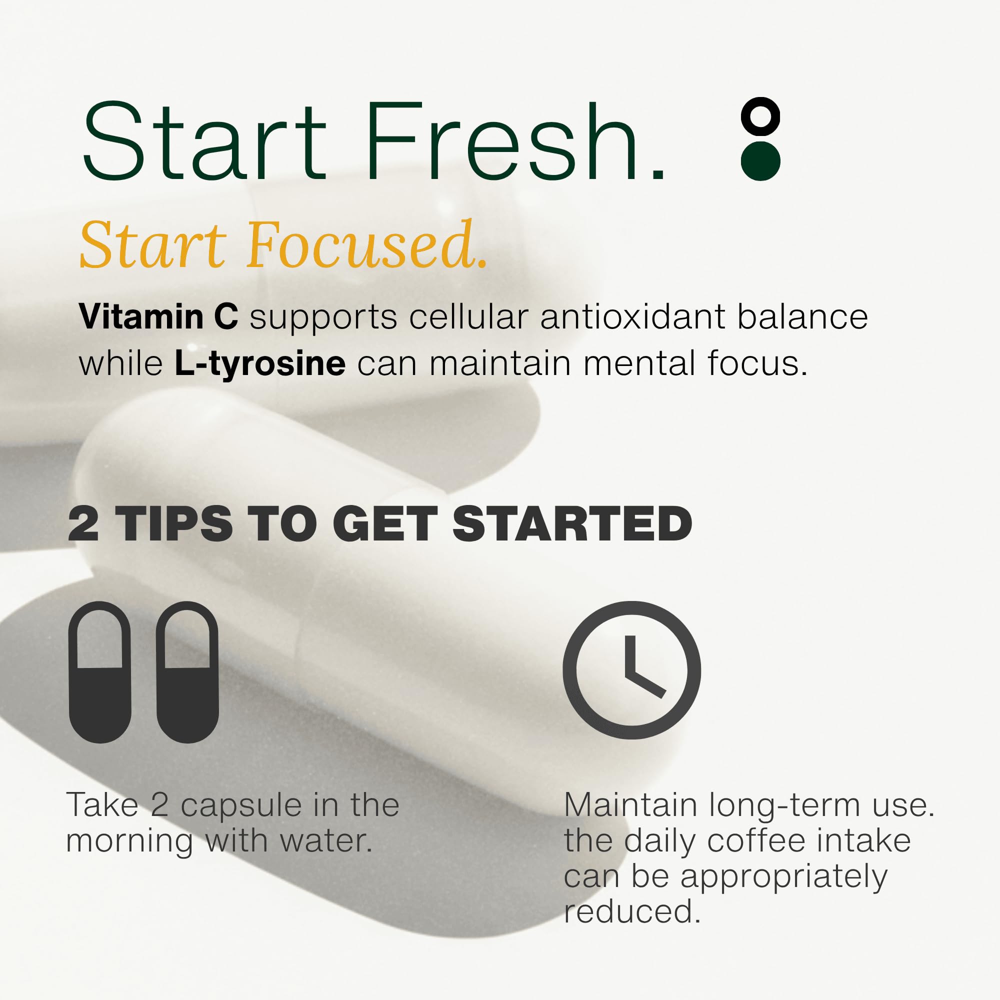 ONOTIC bottle label details emphasize 90 capsules and daily use.