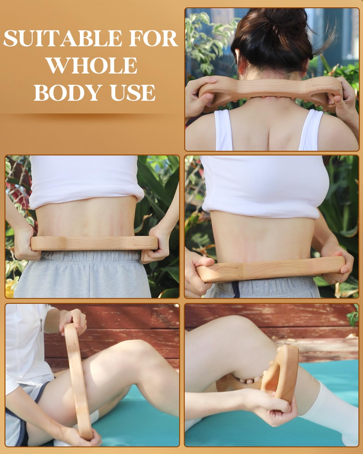 ONUEMP body-sculpting-roller helps target waist, calves, and thighs with daily use