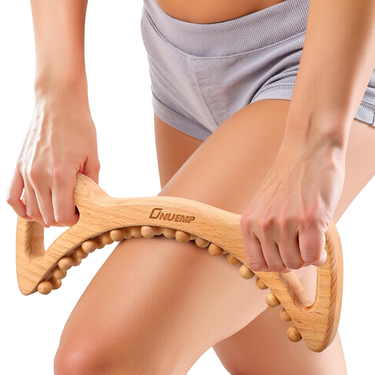 ONUEMP wood-therapy-massage-tool for contouring and improved circulation