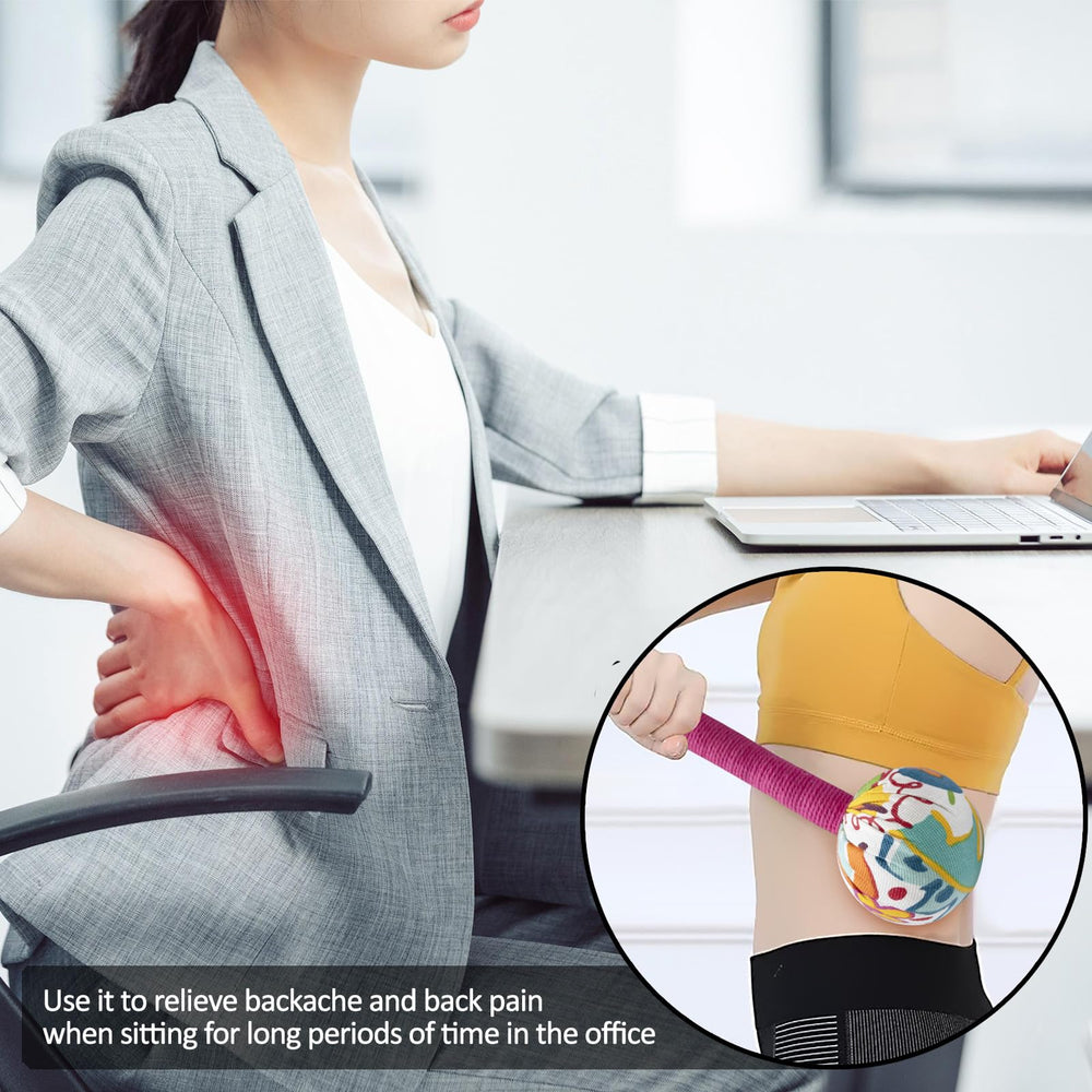 OnVisit back and body massage tool for relaxed shoulders and spine