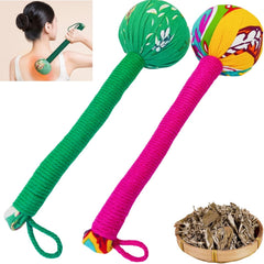 OnVisit mugwort-infused hammer 12.5-inch design for full-body self-massage at home
