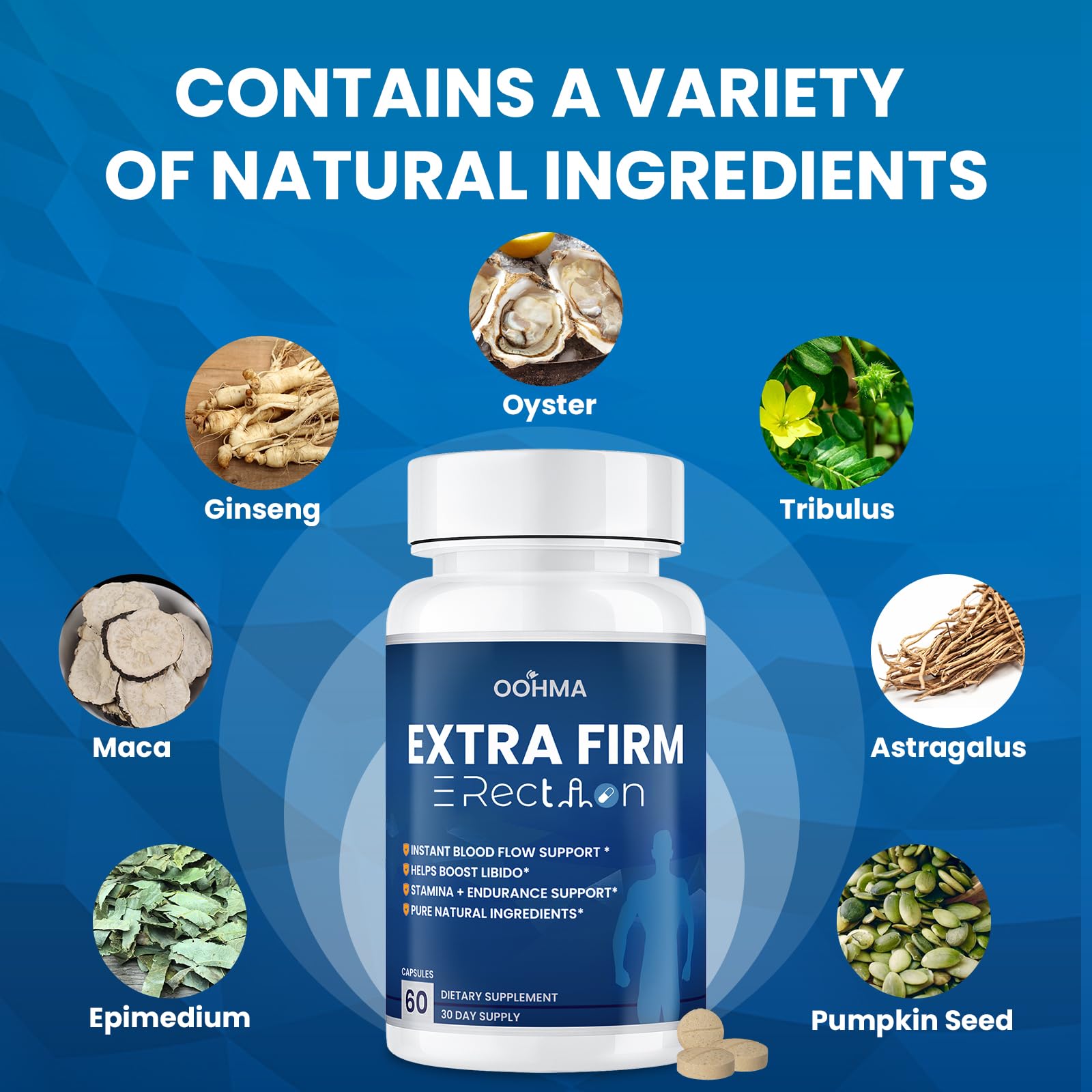 Oohma pre-activity dose capsules ready for a potential performance boost.