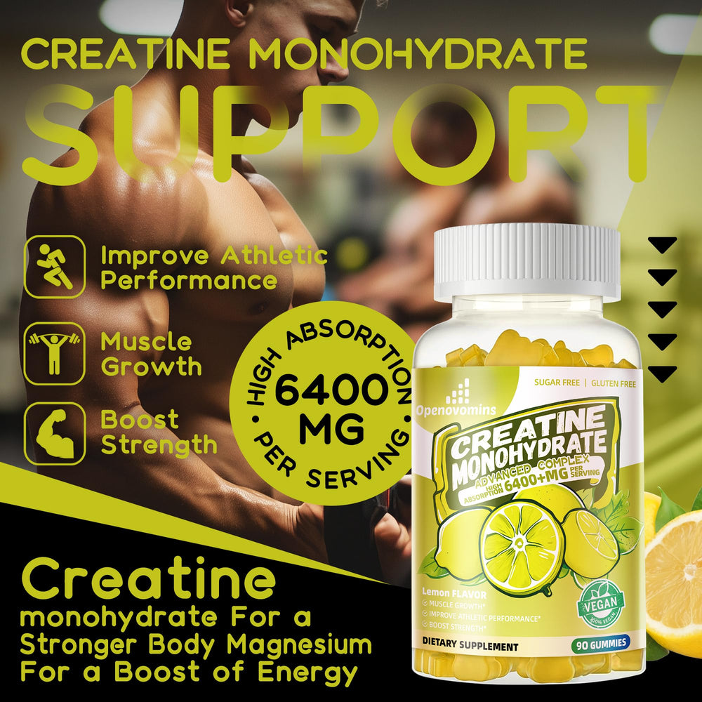 Openovomins gummies closeup texture lemon for on-the-go fueling