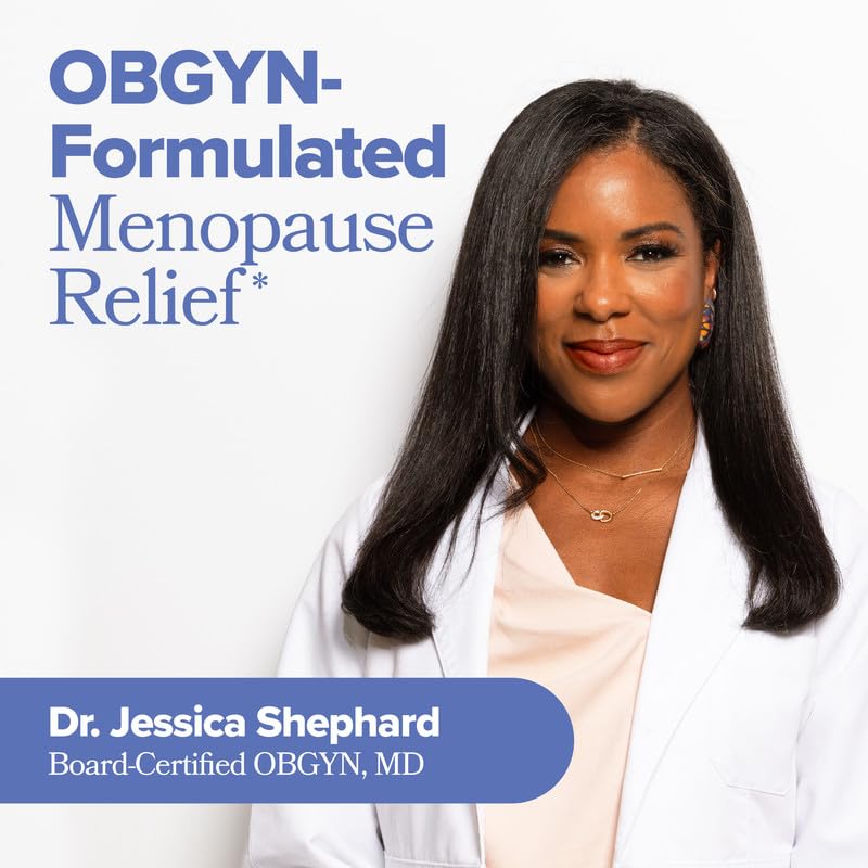 O Positiv MENO bottle with a daily routine for menopause relief exploration.