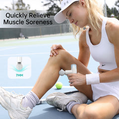 opove M3 Mini with 7mm amplitude targets deep tissue without bulk.