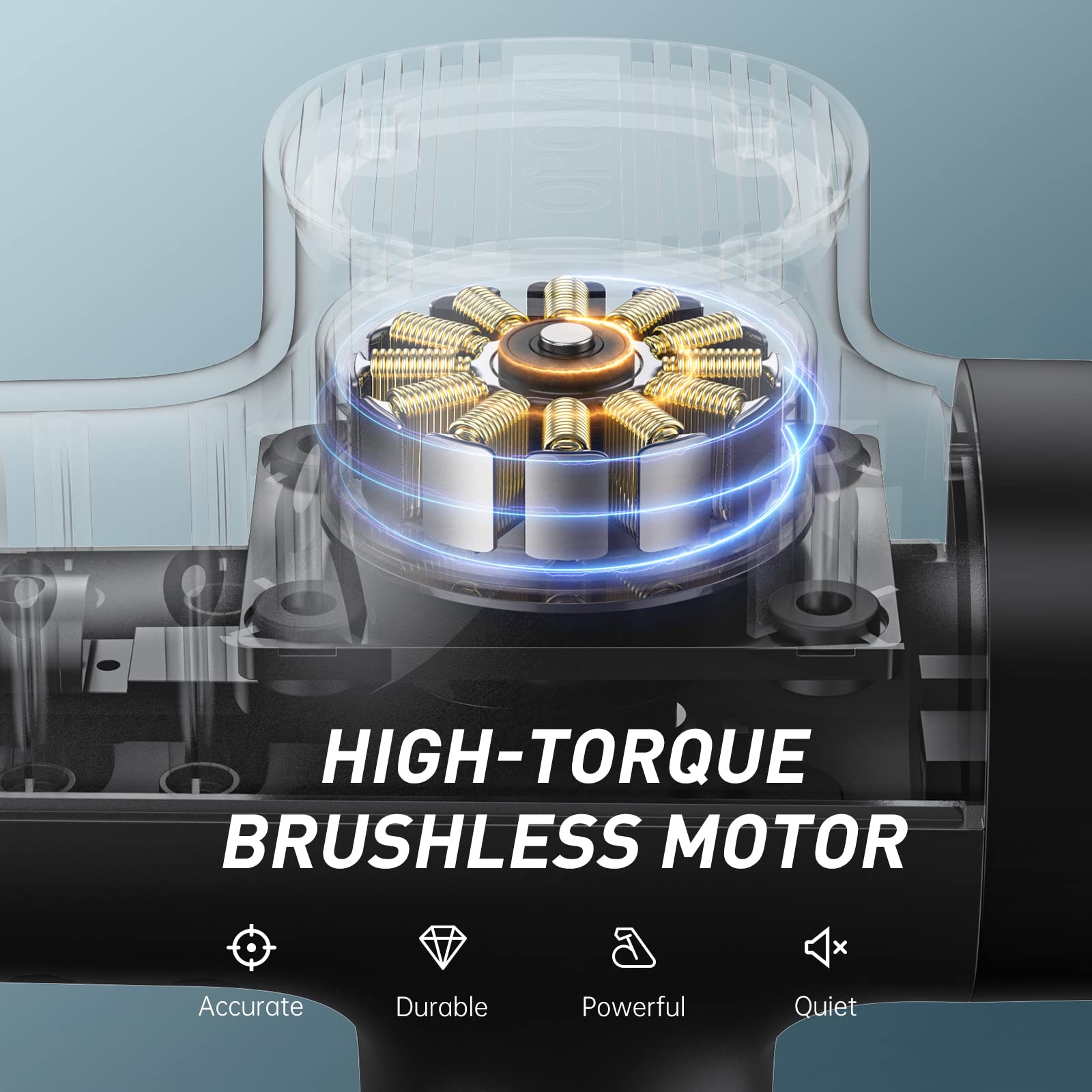 Opove M3 Pro 2 offers five speeds up to 2500 RPM for personalized relief.