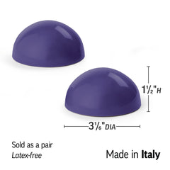 OPTP Half Balls compact portable size fits gym, studio, or travel.