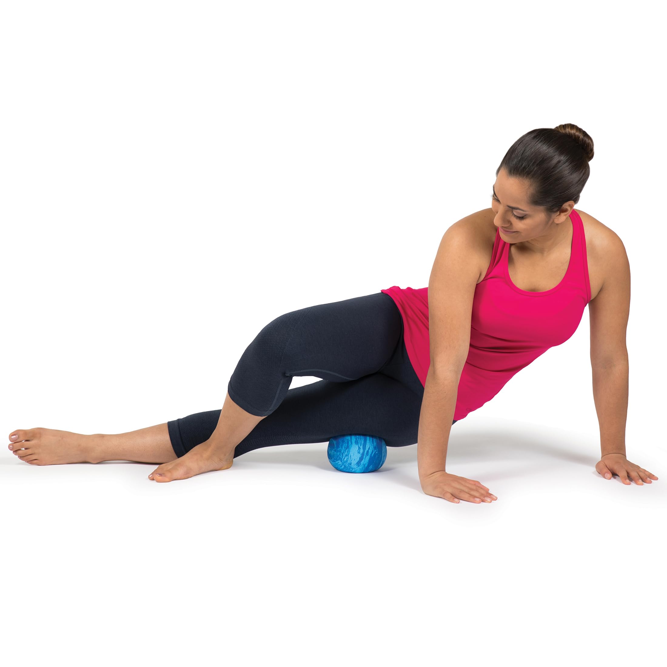 OPTP PRO Soft Release Ball works calves with controlled pressure during workouts.