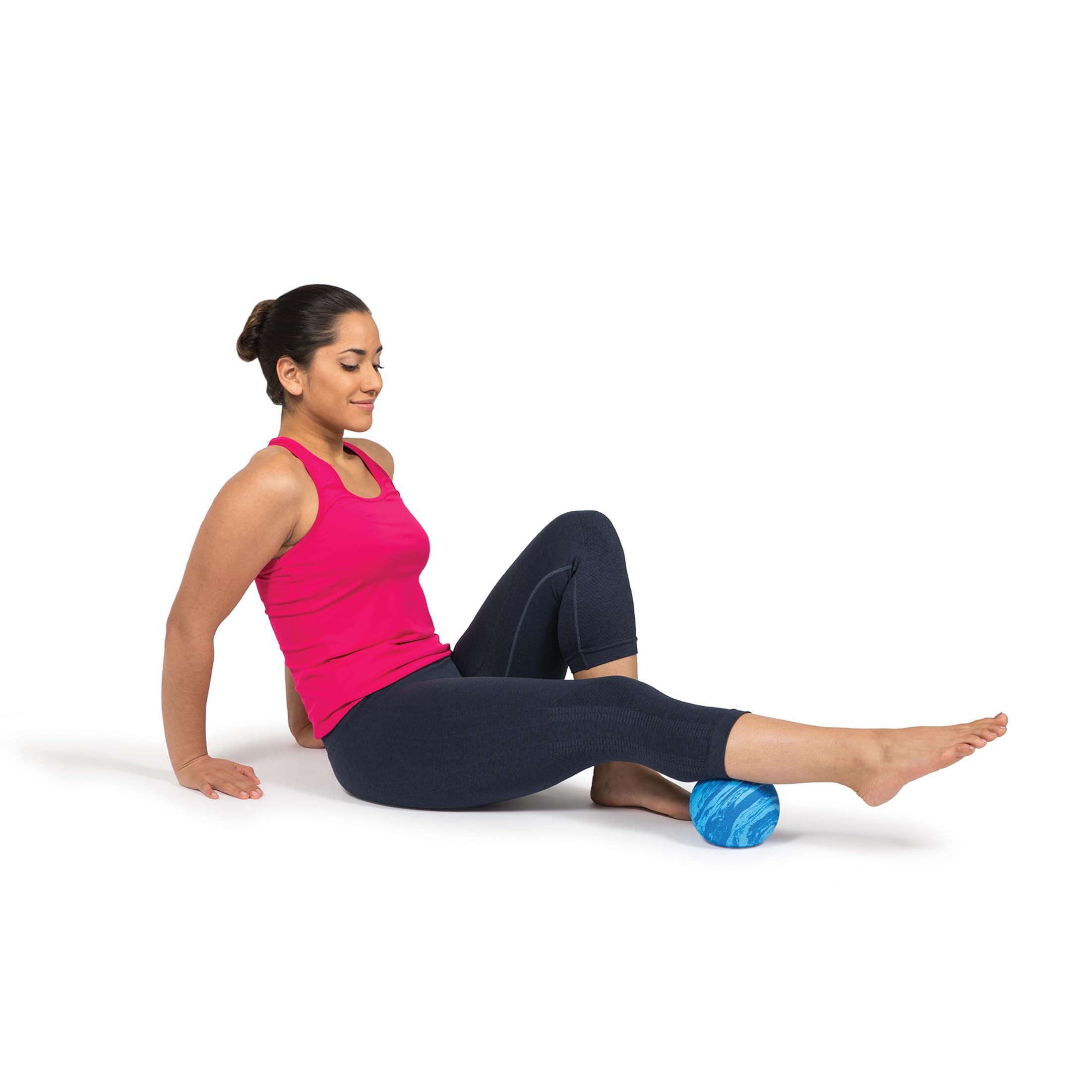 OPTP PRO Soft Release Ball uses durable EVA foam for gym and home use.