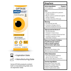 Optase HYLO Relief drops are lens-friendly for daily contact lens wear.