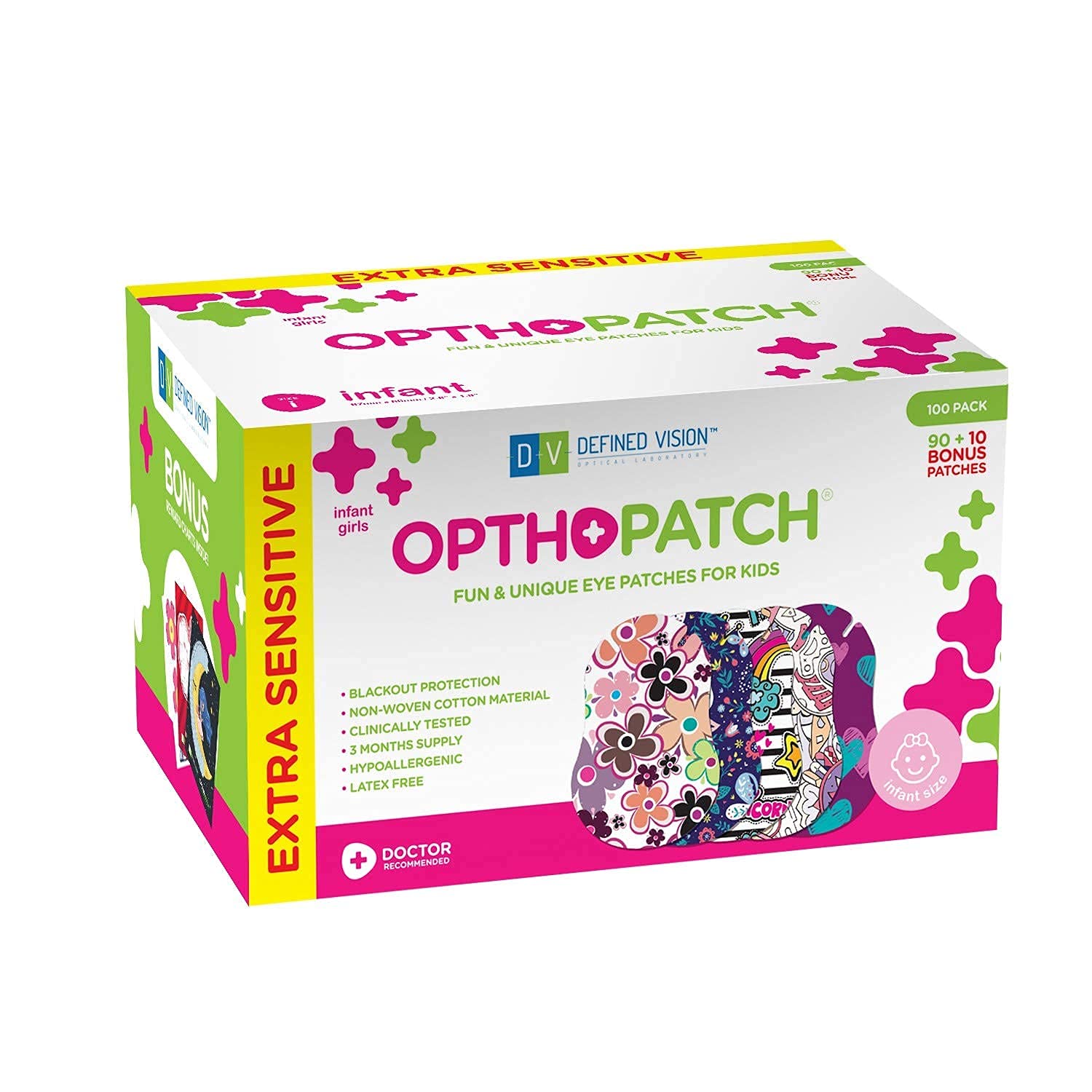 Opthopatch child-friendly design supports comfortable daily use with care.
