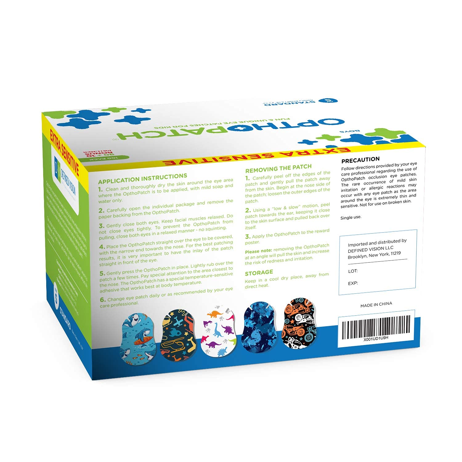 Opthopatch Series II kid-friendly design supports daily patching routines