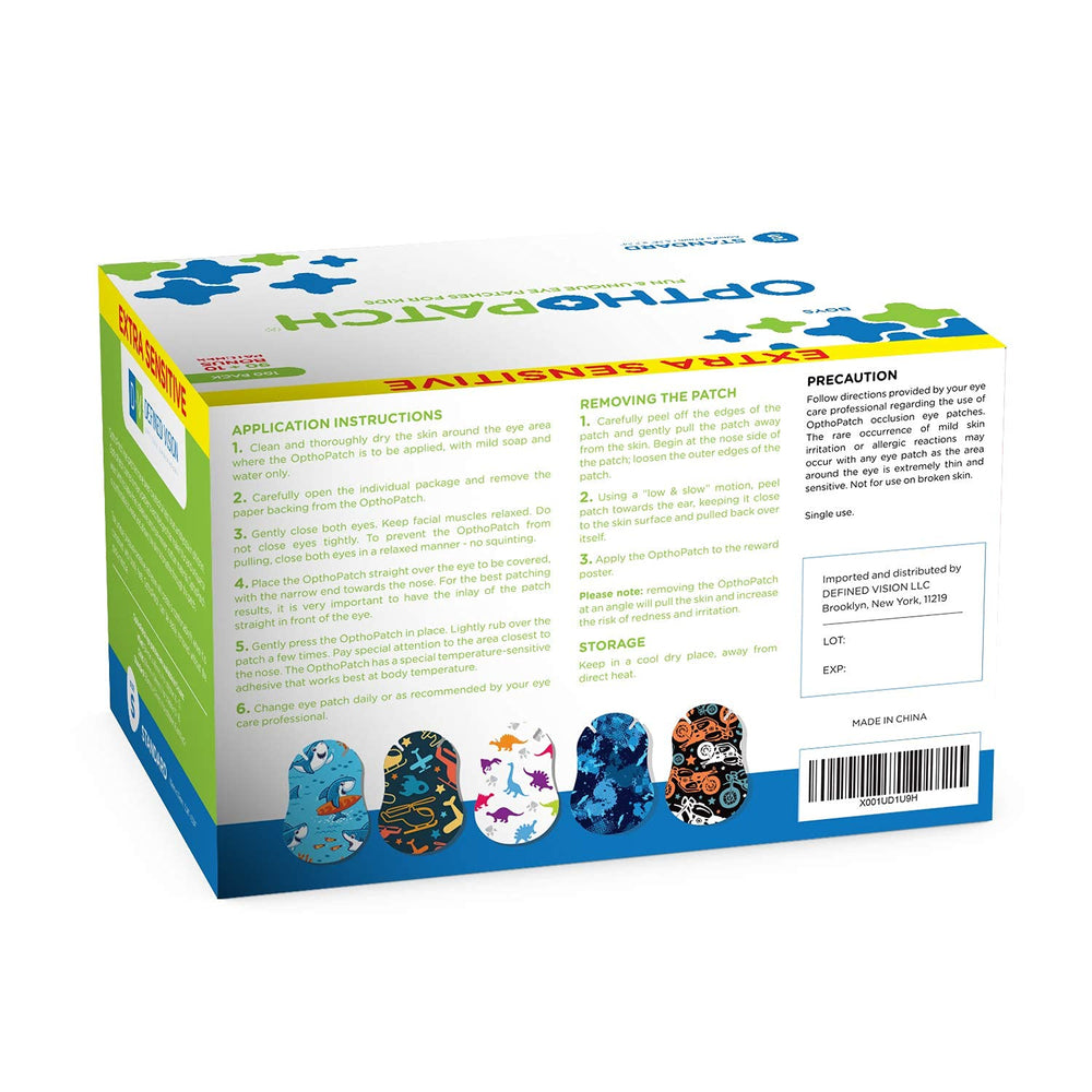 Opthopatch Series II kid-friendly design supports daily patching routines