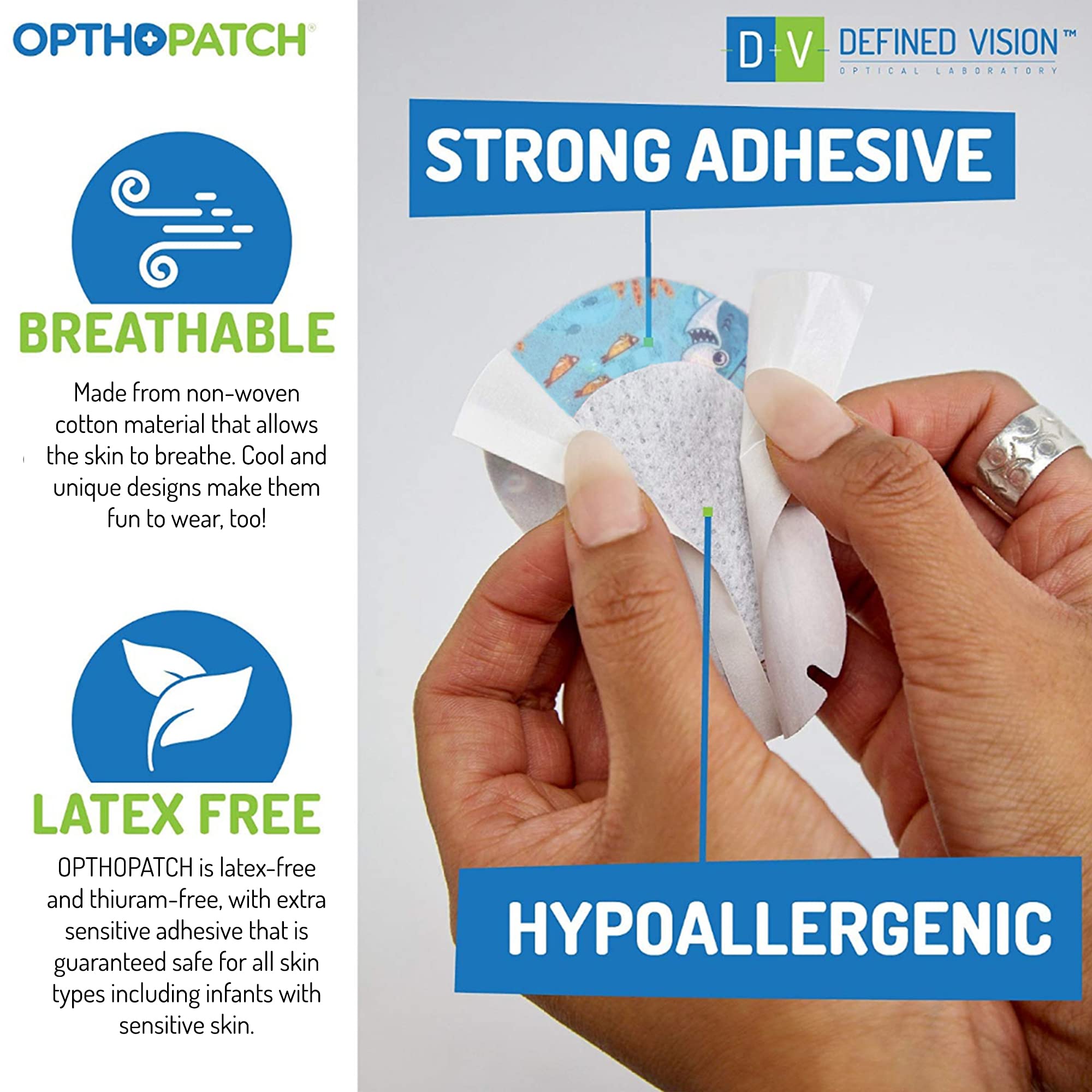Opthopatch rewards chart included to motivate patching routines