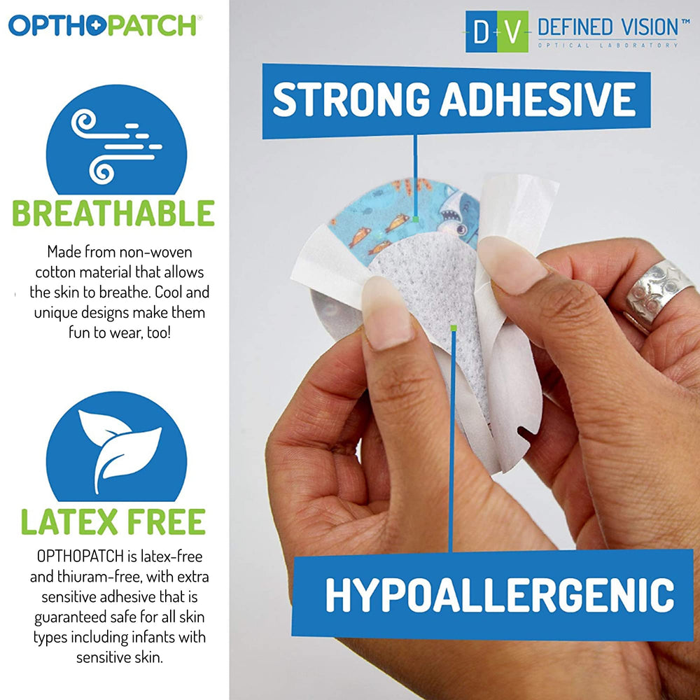 Opthopatch rewards chart included to motivate patching routines
