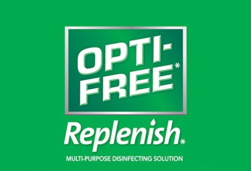 Opti-Free Replenish unopened case storage keeps solution ready for 30 days