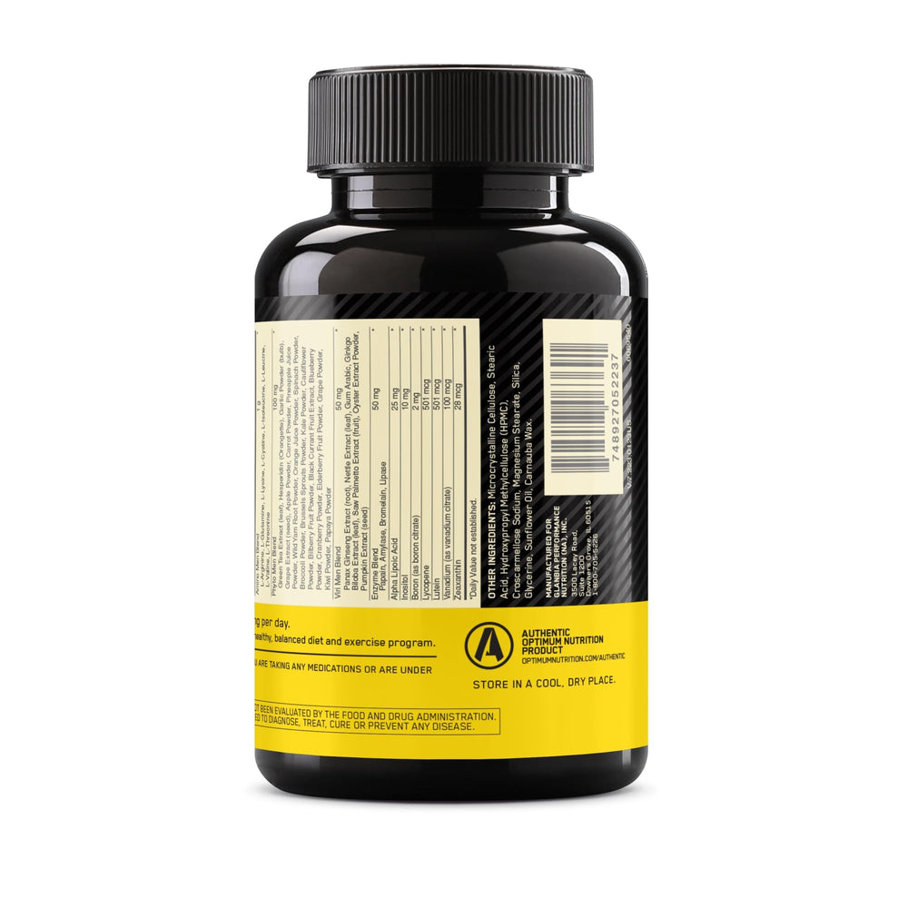 Optimum Nutrition Opti-Men travel-pack image for on-the-go nutrition.