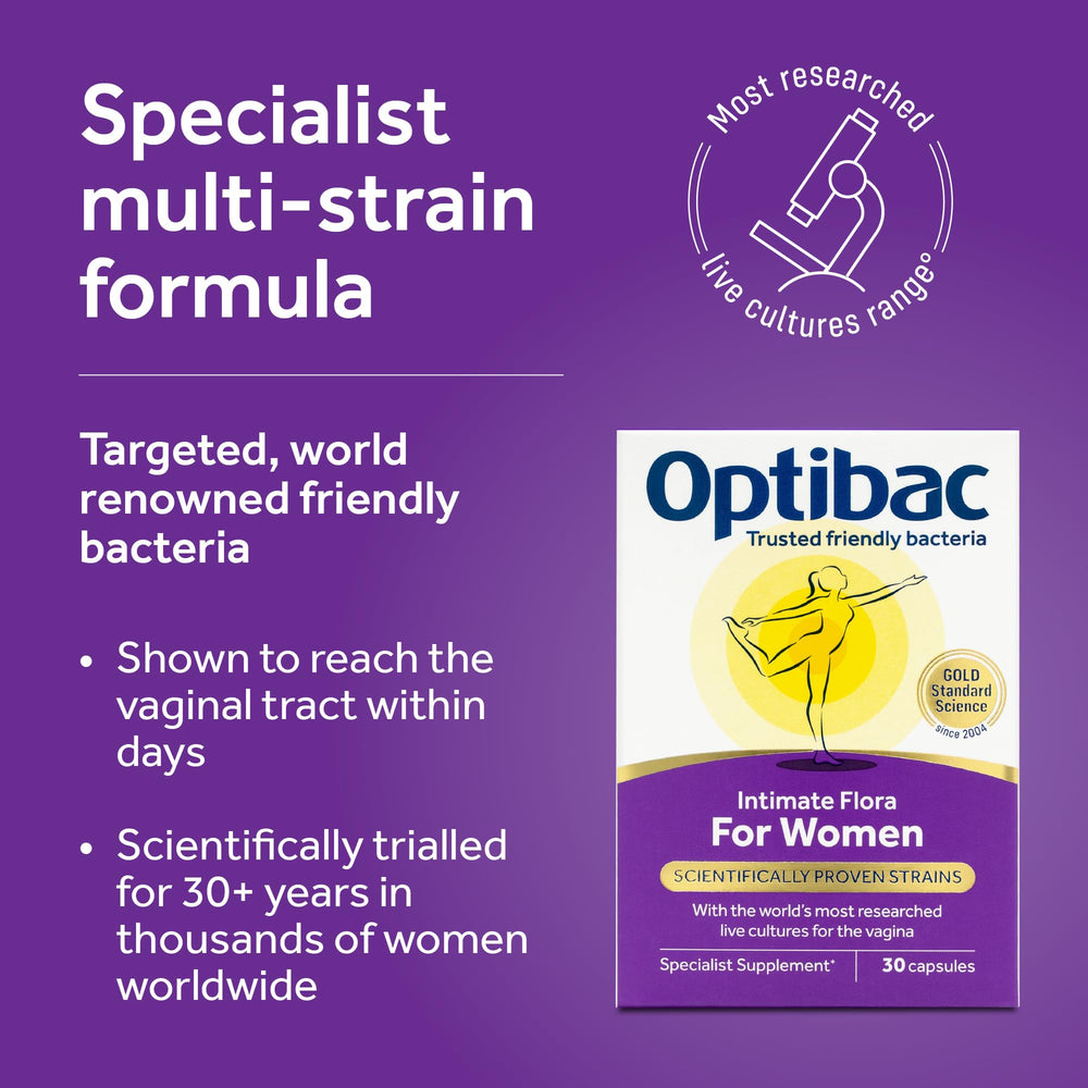 OptiBac GR-1 RC-14 capsules close-up live cultures