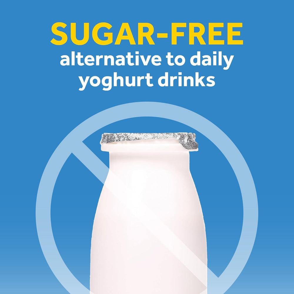 Pouring OptiBac Probiotics capsules into a hand for daily use.