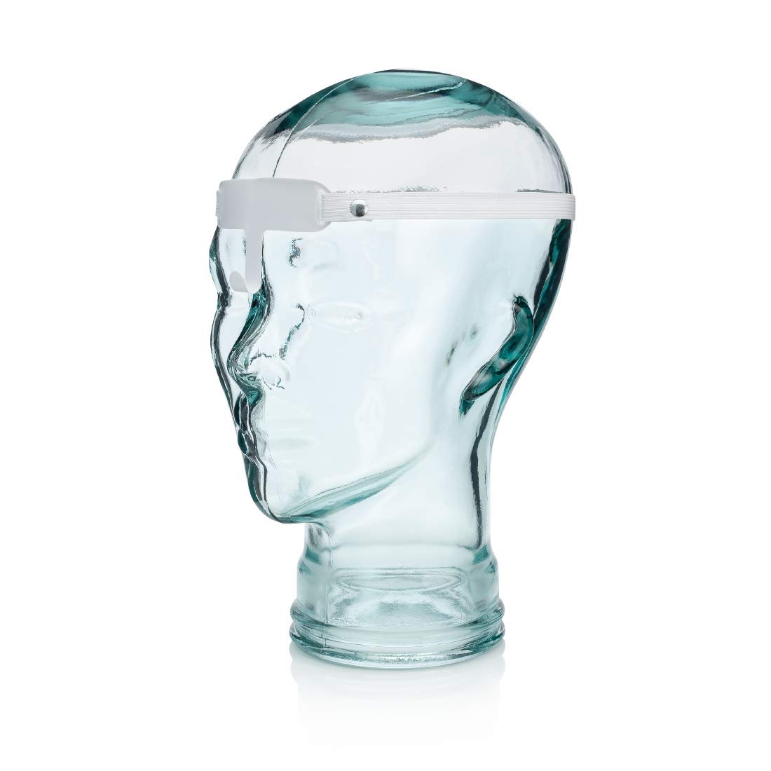 Optic Shop Pro Nose Guard cushions the forehead for long-wear comfort.