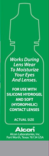 Instrucciones simples para dos gotas y parpadeo.