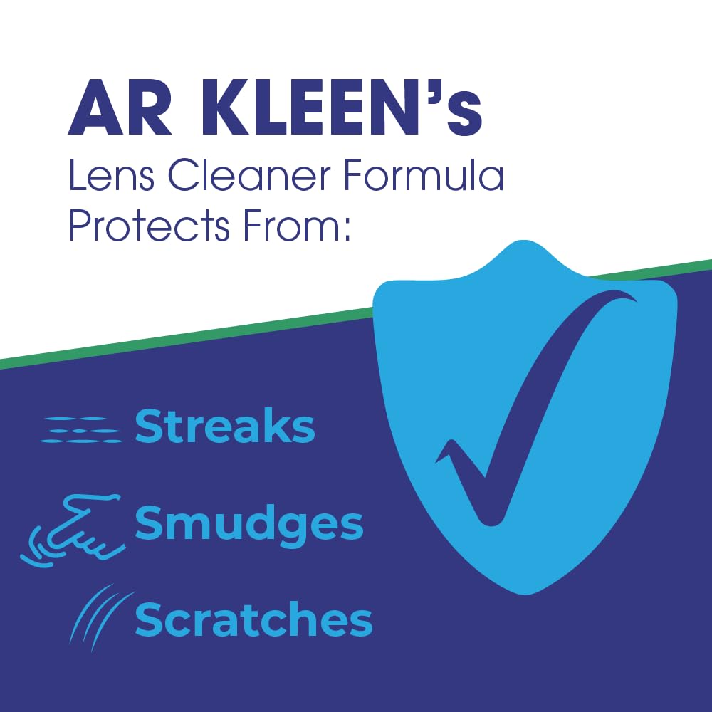 Close-up of AR Kleen spray nozzle showing even application.