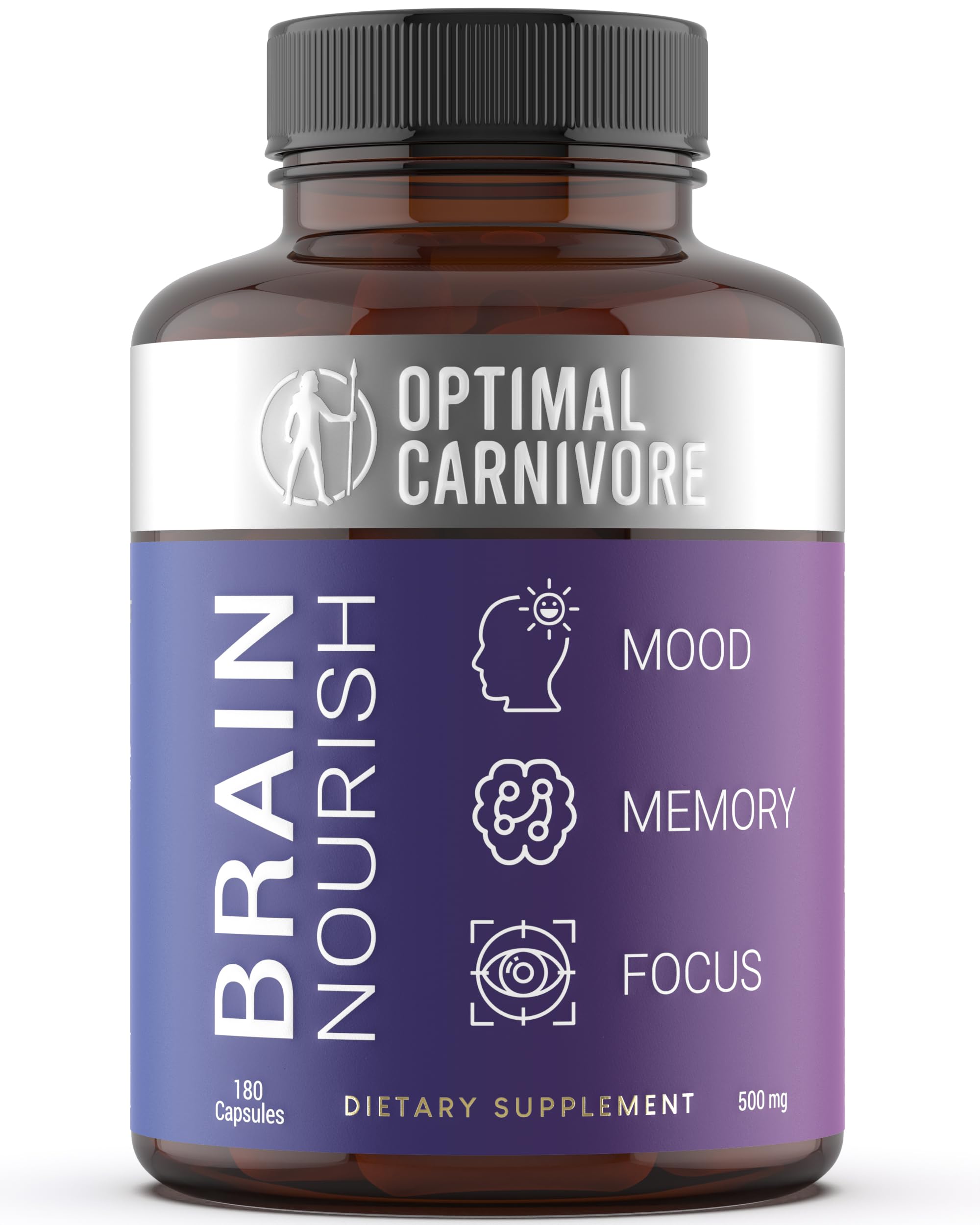 Optimal Carnivore beef brain capsules support focus and daily cognitive energy