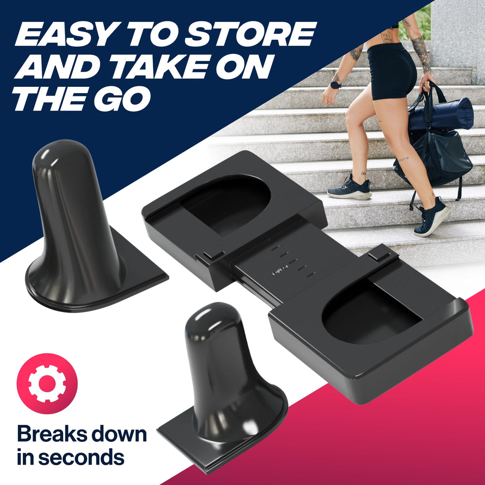 Optimized Athletics travel-ready storage case keeps the tool protected on the go