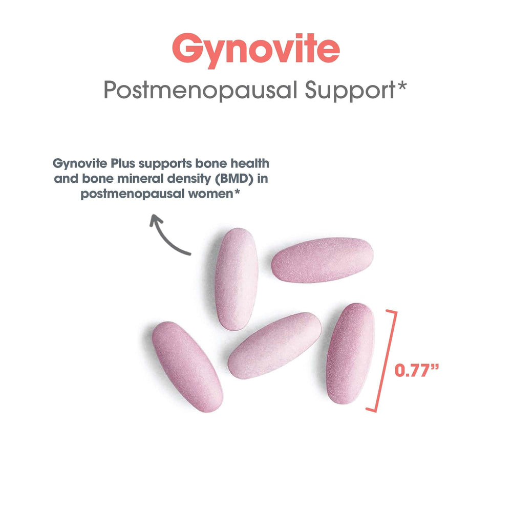 Packaging shot of Optimox Gynovite box and bottle for shelf-ready presentation